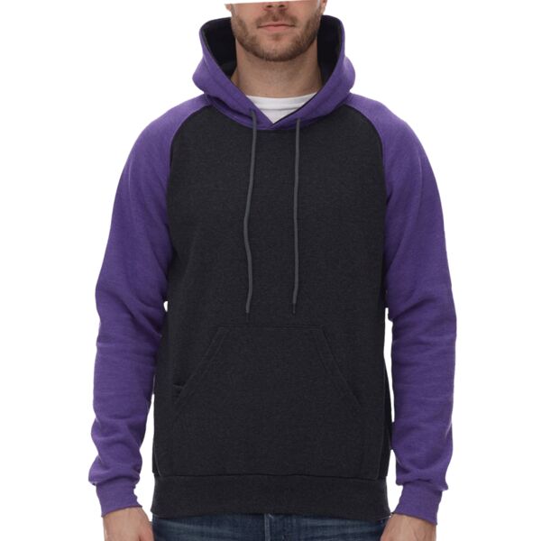 Fleece Raglan Hooded Sweatshirt Thumbnail