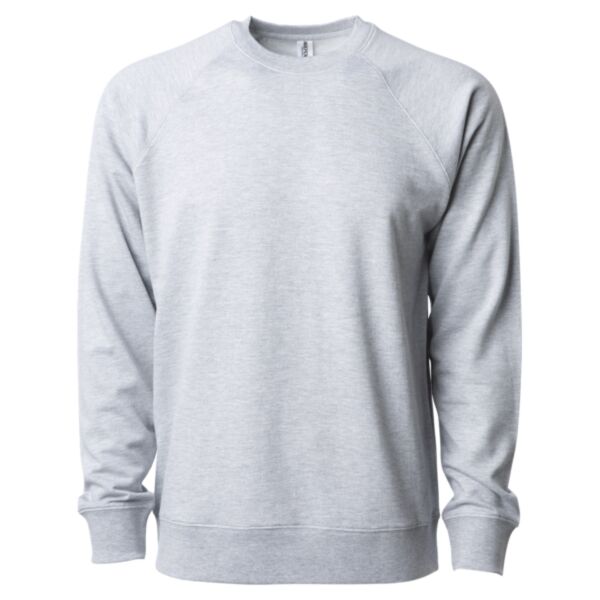 Unisex Icon Lightweight Loopback Terry Crewneck Sweatshirt Thumbnail