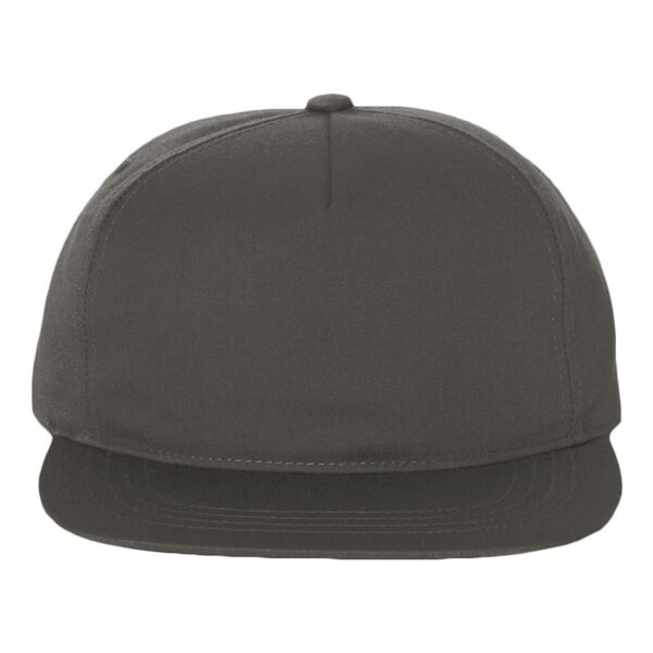 Lightly-Structured Five-Panel Snapback Cap Thumbnail