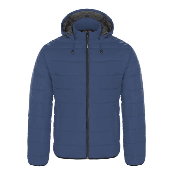 Men's Puffy Jacket With Detachable Hood Thumbnail