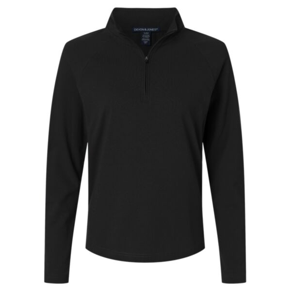 Women's Seaton Pebble Textured Quarter-Zip Pullover Thumbnail