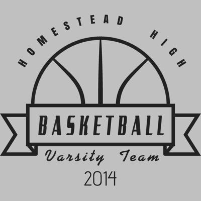 Basketball Template DNT001 BW Thumbnail