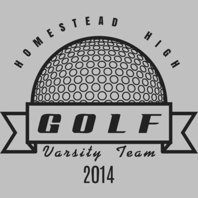 Golf Template DNT001 BW Thumbnail