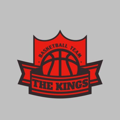 The Kings Basketball team Logo Template Thumbnail