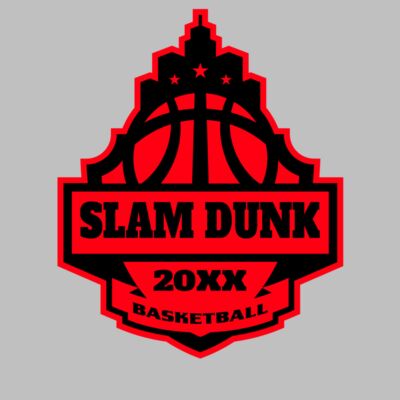 SLAM DUNK Basketball Logo Template Thumbnail