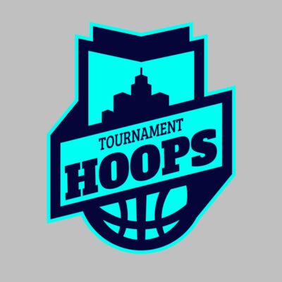 Hoops Tournament Basketball logo template Thumbnail