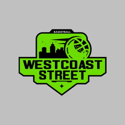 Westcoast Street Basketball logo template Thumbnail