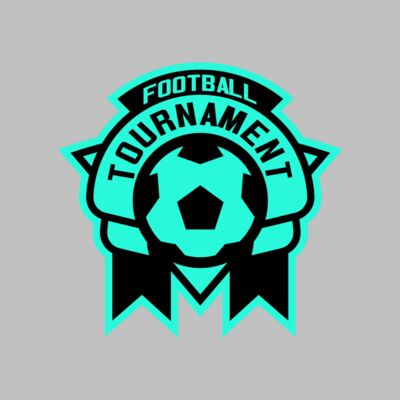 Tournament Football logo template Thumbnail