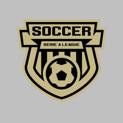 Serie a league soccer logo template Thumbnail