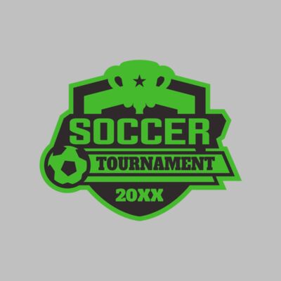 Soccer Tournament logo template 02 Thumbnail