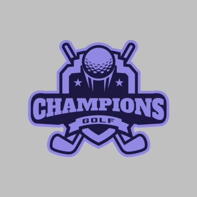 Champions Golf logo template Thumbnail