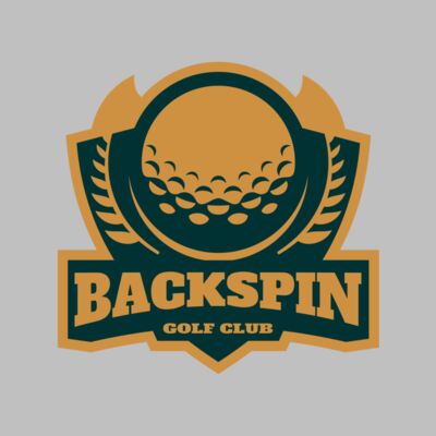 Backspin Golf club logo template Thumbnail