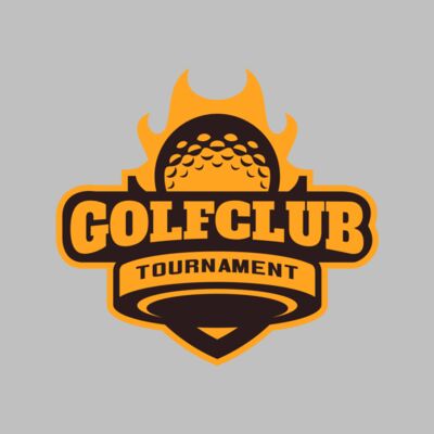 Golf Club Tournament logo template 04 Thumbnail