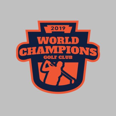 World Champions Golf club logo template Thumbnail