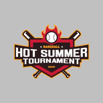 Hot Summer Tournament Baseball logo 01 Thumbnail