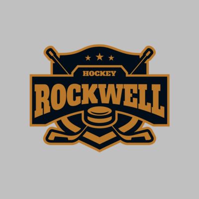 Rockwell Hockey logo template Thumbnail