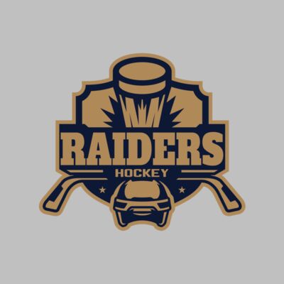 Raiders Hockey logo template Thumbnail