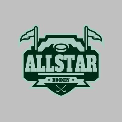 All Star Hockey Tournament logo template 02 Thumbnail