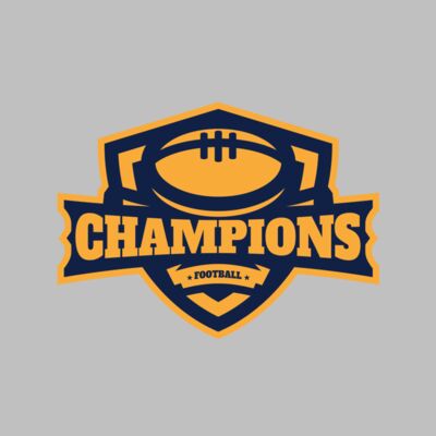Champions Football logo template Thumbnail