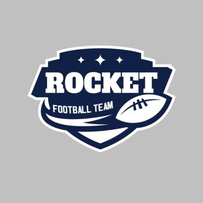 Rocket Football Team logo template Thumbnail
