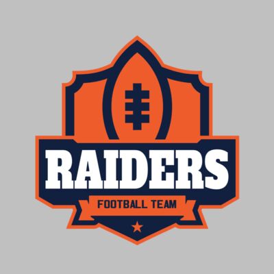 Raiders Football Team logo template Thumbnail