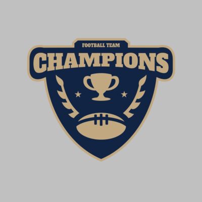 Champions Football Team logo template Thumbnail