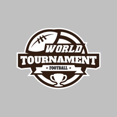 World Tournament Football logo template Thumbnail