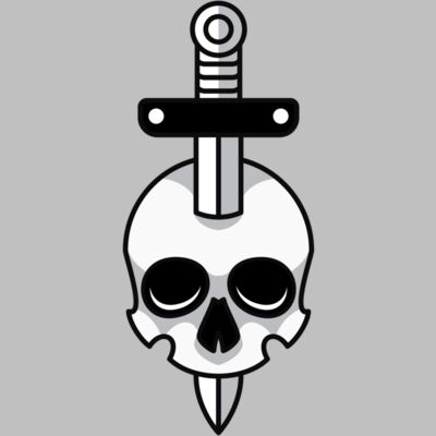 Elements Skull logo template 07 Thumbnail