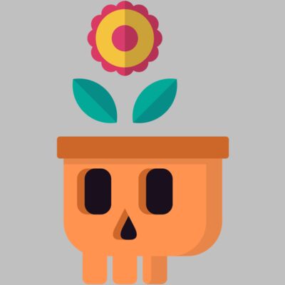 Elements Skull logo template 08 Thumbnail