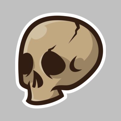 Elements Skulls logo template 30 Thumbnail