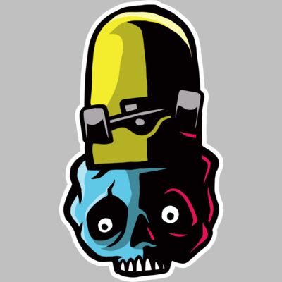 Elements Skulls logo template 105 Thumbnail