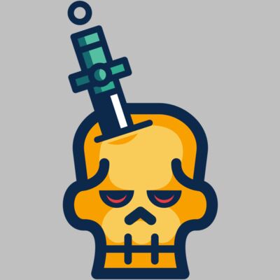 Elements Skulls logo template 153 Thumbnail