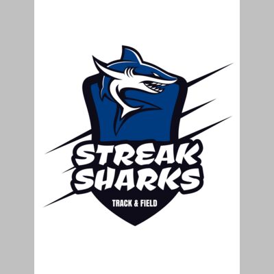 Sharks Track & Field Team Logo 01 Thumbnail