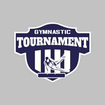 Gymnastic Tournament logo template Thumbnail