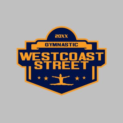 West Coast Street Gymnastic logo template 02 Thumbnail