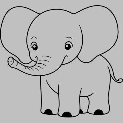 Elephant   Clipart 3 Thumbnail