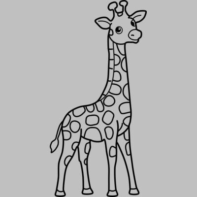 Giraffe   Clipart 3 Thumbnail