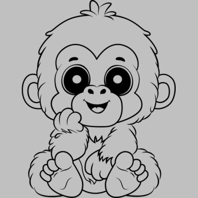 Gorilla   Clipart 3 Thumbnail