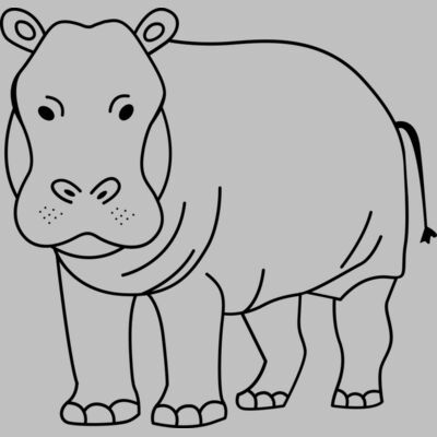 Hippopotamus   Clipart 2 Thumbnail