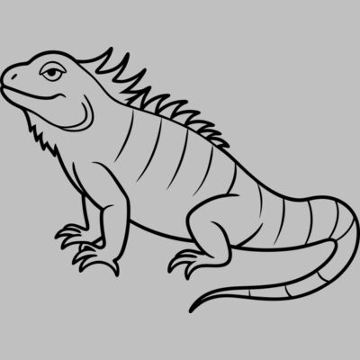 Iguana   Clipart 1 Thumbnail