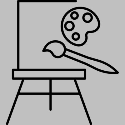 Art Tools and Studio Easel Thumbnail