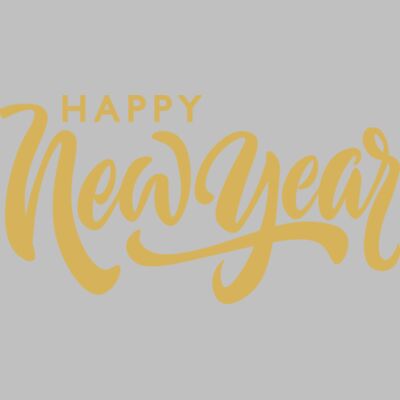 Happy New Year Gold Thumbnail