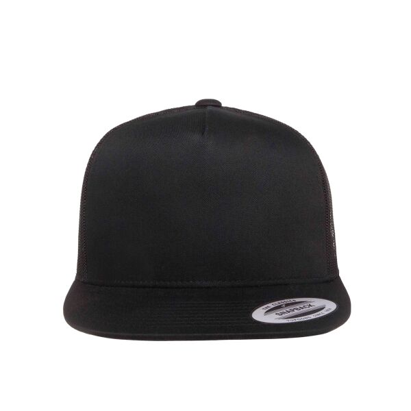Flat Bill Mesh Back Trucker Cap Thumbnail