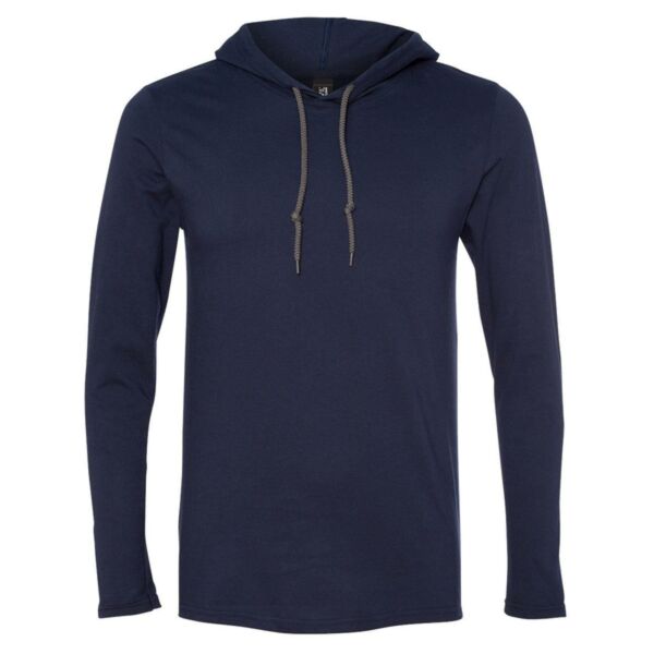 Softstyle Lightweight Hooded Long Sleeve T-Shirt Thumbnail