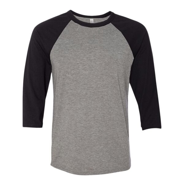 Unisex 3/4 Sleeve Baseball Tee Thumbnail