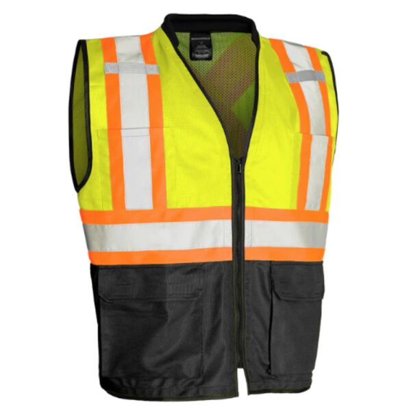 Deluxe Zip Up Safety Vest Thumbnail