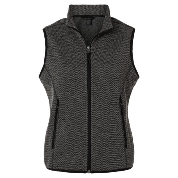 Women's Jasper Jacquard Fleece Vest Thumbnail