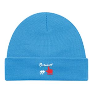 Acrylic Cuff Toque Beanie Thumbnail