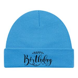 Acrylic Cuff Toque Beanie Thumbnail