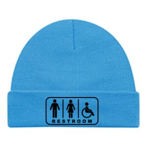 Acrylic Cuff Toque Beanie Thumbnail